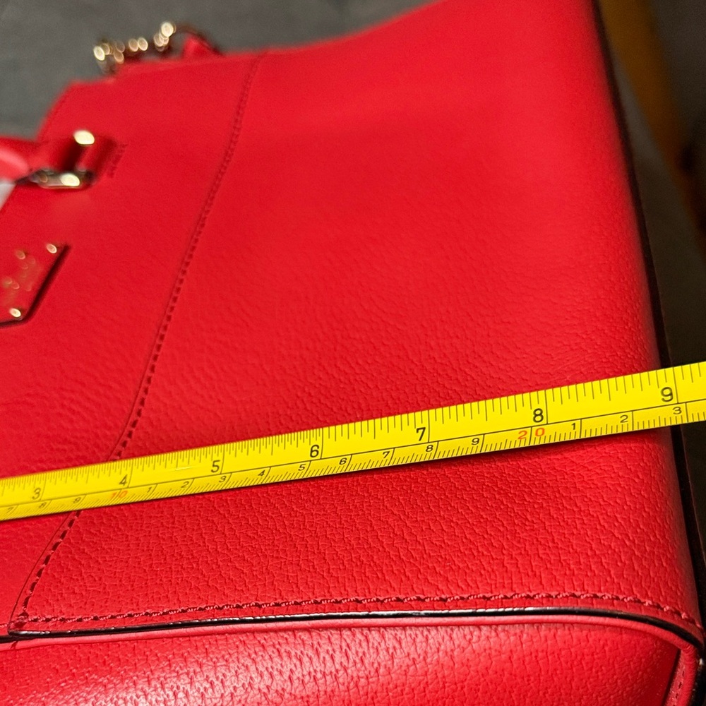 Kate Spade Vibrant Red Satchel - Picture 7 of 7